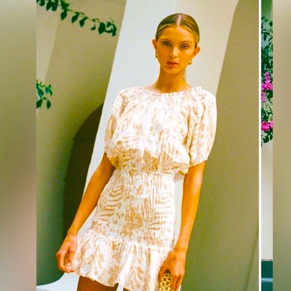 SABO LUXE Linen Dress Size Small - Picture 2 of 7